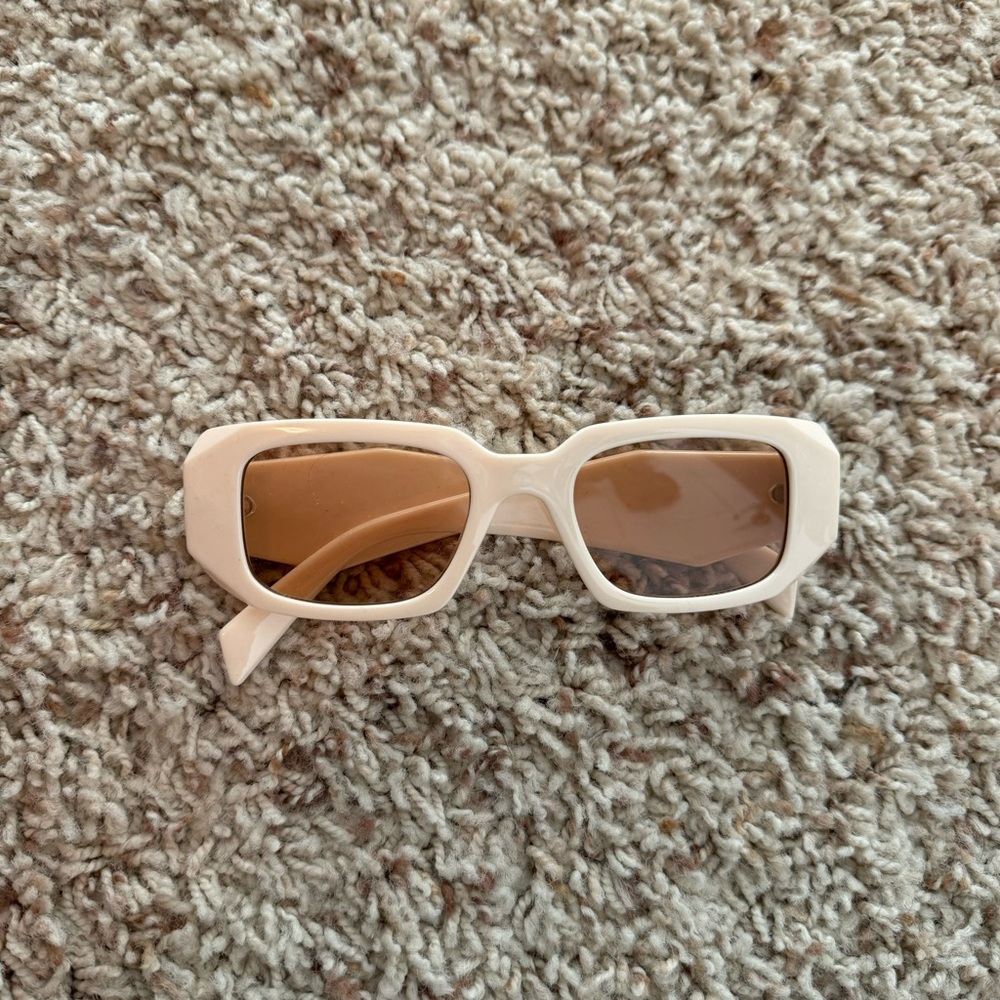 cream sunglasses